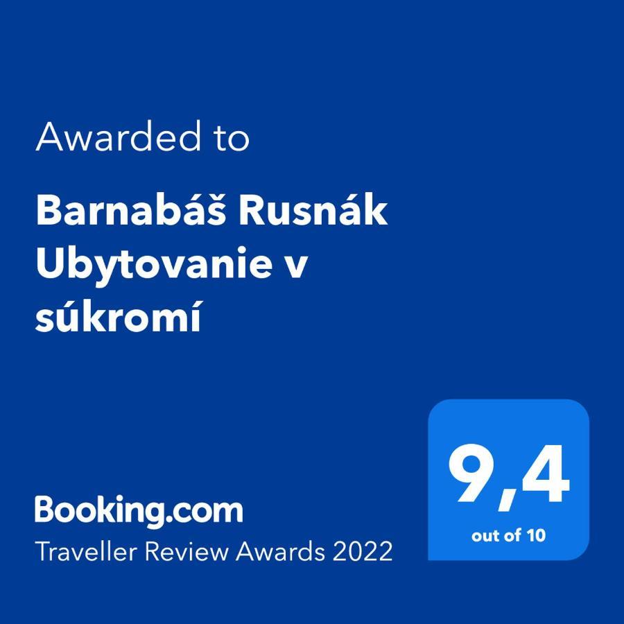 Barnabas Rusnak Ubytovanie V Sukromi Mucin 外观 照片